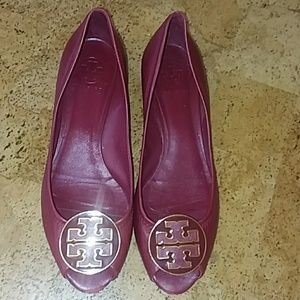 Tory Burch Netty Peep Toe